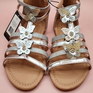 Material Girl gladiator sandals. Size 1.